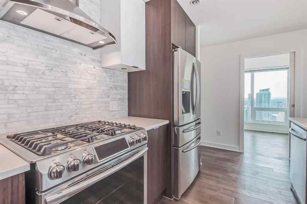 MLS® A2259567 - Unit #3401 930 6 Avenue SW in Downtown Commercial Core Calgary, Residential