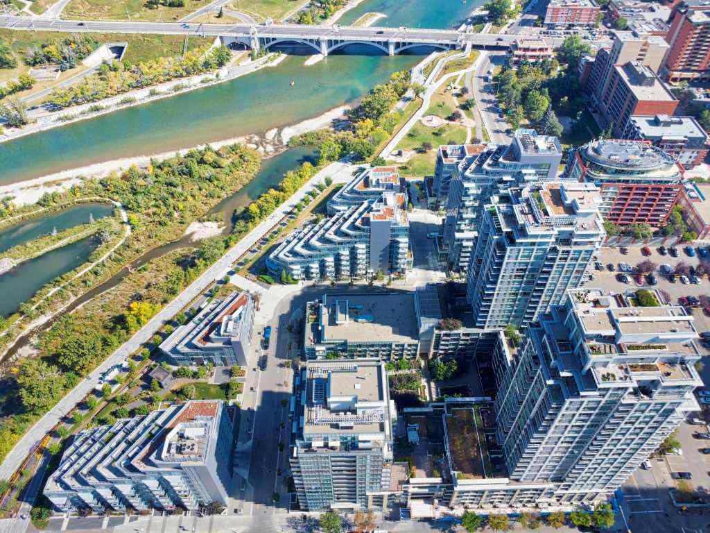 MLS® A2259575 - Unit #404 128 2 Street SW in Chinatown Calgary, Residential