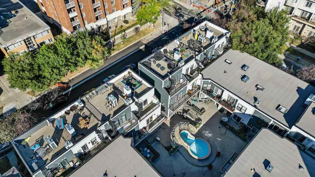 MLS® A2259617 - Unit #8 603 15 Avenue SW in Beltline Calgary, Residential