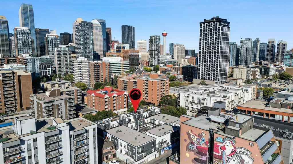 MLS® A2259617 - Unit #8 603 15 Avenue SW in Beltline Calgary, Residential