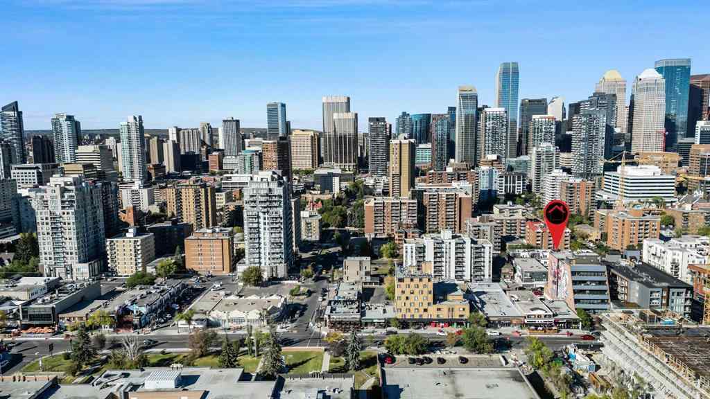 MLS® A2259617 - Unit #8 603 15 Avenue SW in Beltline Calgary, Residential