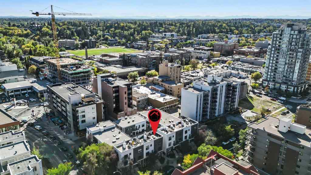 MLS® A2259617 - Unit #8 603 15 Avenue SW in Beltline Calgary, Residential