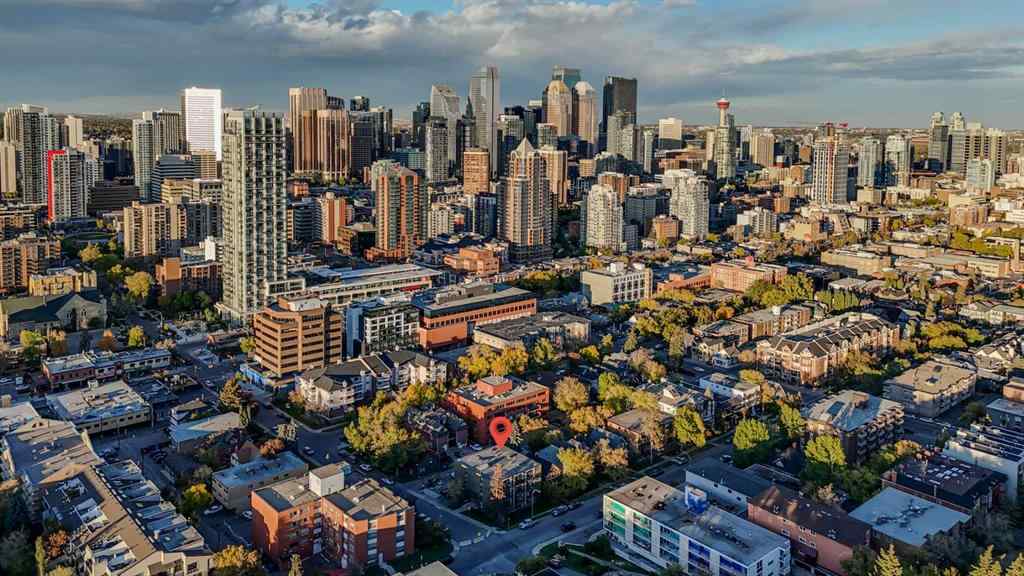 MLS® A2259633 - Unit #1 1820 9 Street SW in Lower Mount Royal Calgary, Residential