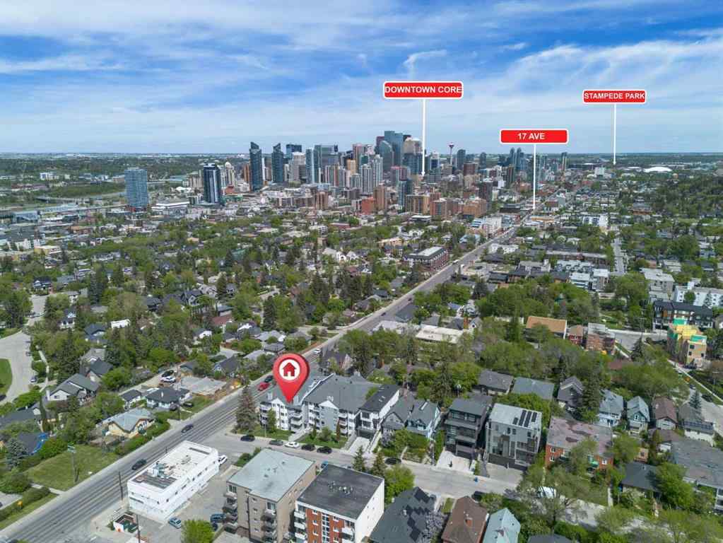 MLS® A2259639 - Unit #207 1919 17 Avenue SW in Bankview Calgary, Residential