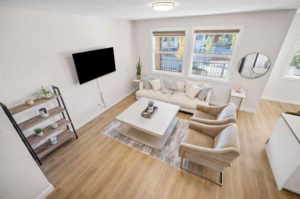 MLS® A2259642 - Unit #204 201 Cooperswood Green SW in Coopers Crossing Airdrie, Residential