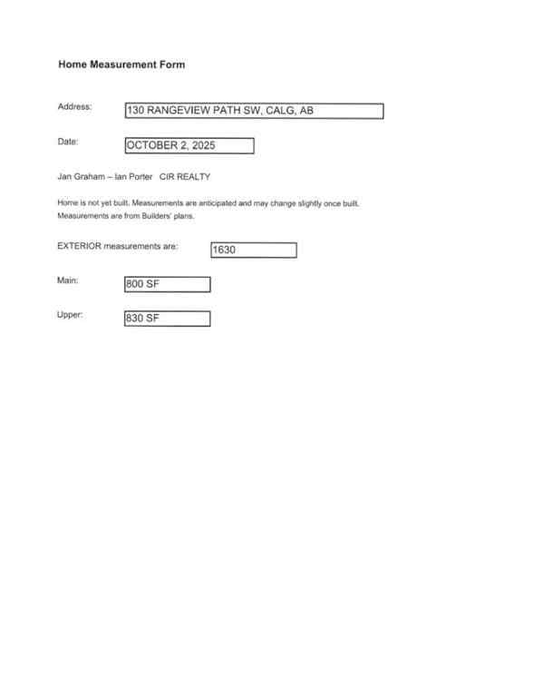 MLS® A2259675 - 130 Rangeview Path SE in Rangeview Calgary, Residential