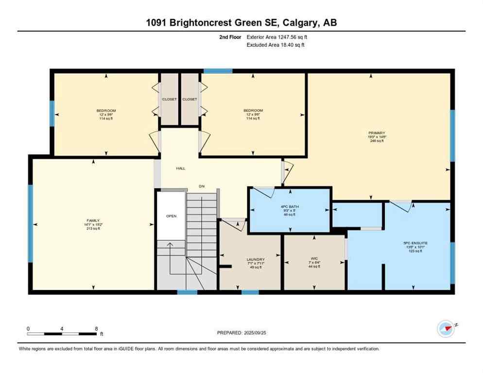 MLS® A2259680 - 1091 Brightoncrest Green SE in New Brighton Calgary, Residential