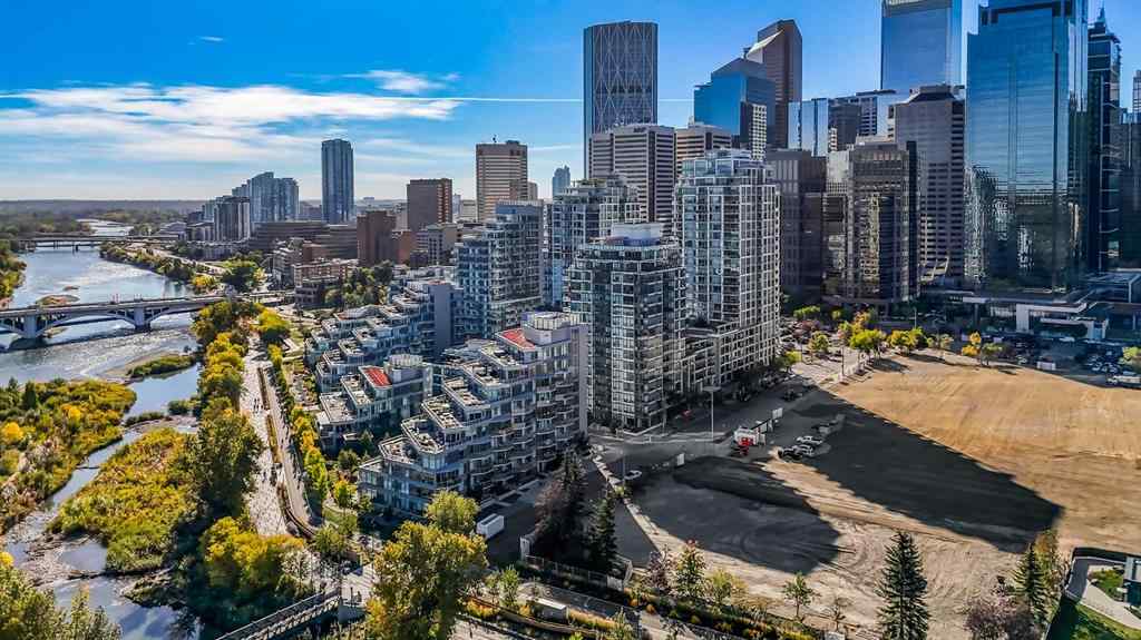 MLS® A2259694 - Unit #538 222 Riverfront Avenue SW in Eau Claire Calgary, Residential