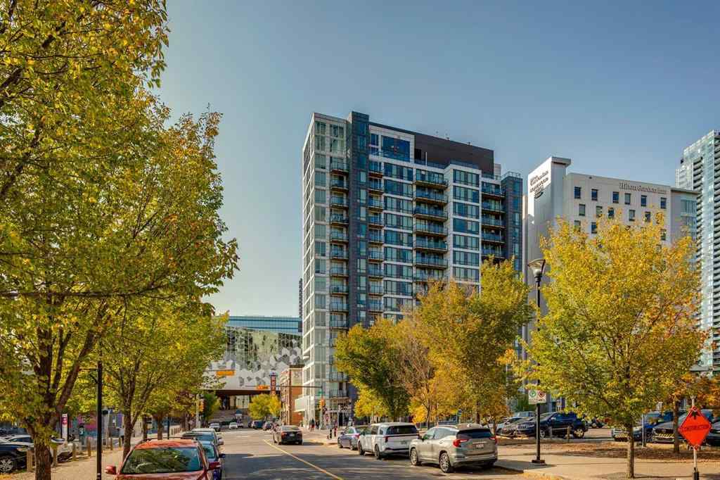 MLS® A2259698 - Unit #707 450 8 Avenue SE in Downtown East Village Calgary, Residential