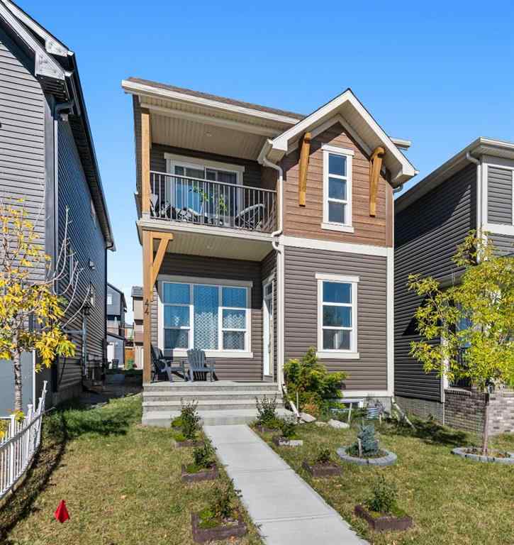 MLS® A2259703 - 44 Calhoun Common NE in Livingston Calgary, Residential