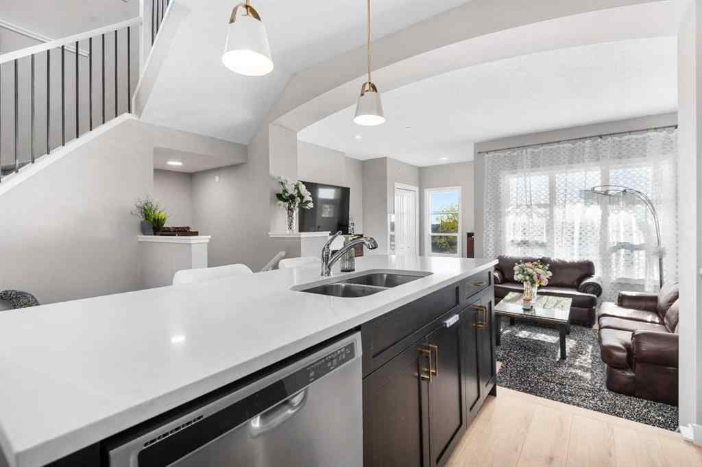 MLS® A2259703 - 44 Calhoun Common NE in Livingston Calgary, Residential