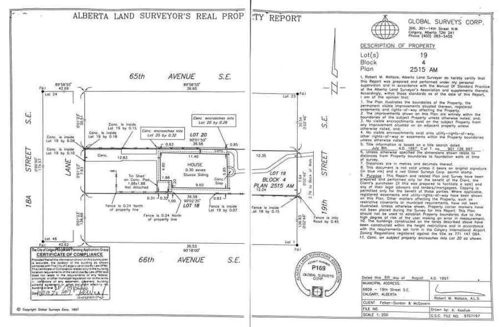 MLS® A2259728 - 6609 19 Street SE in Ogden Calgary, Residential