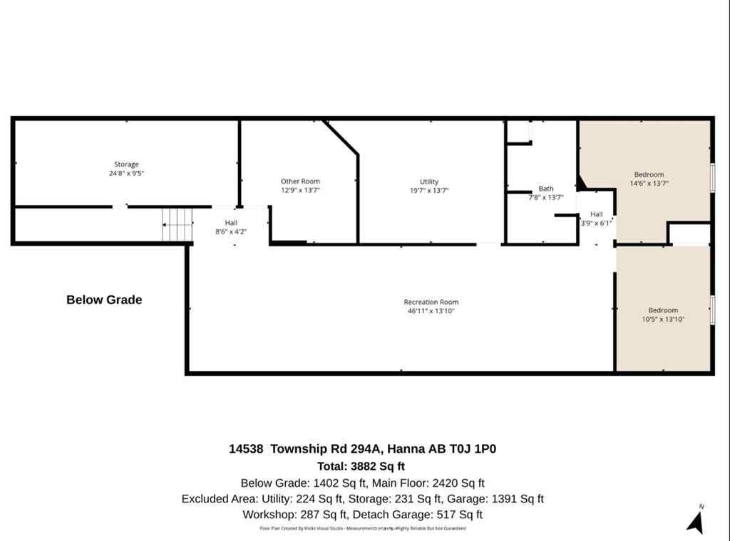 MLS® A2259757 - 14538 Township 294A Road  in NONE Hanna, Residential