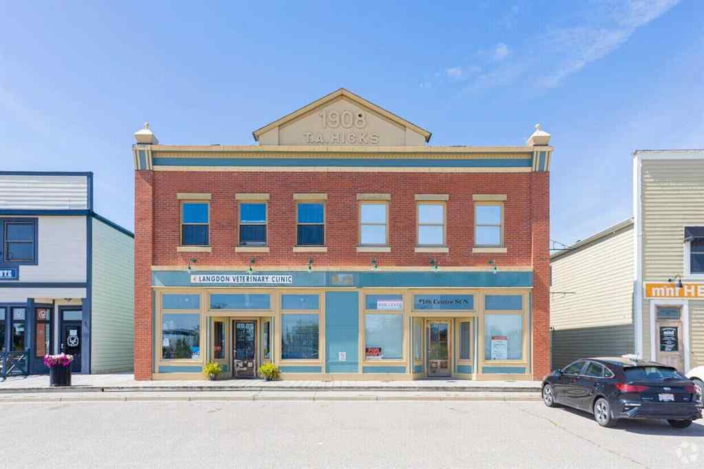 MLS® A2259774 - Unit #106 355 Centre Street NW in NONE Langdon, Commercial
