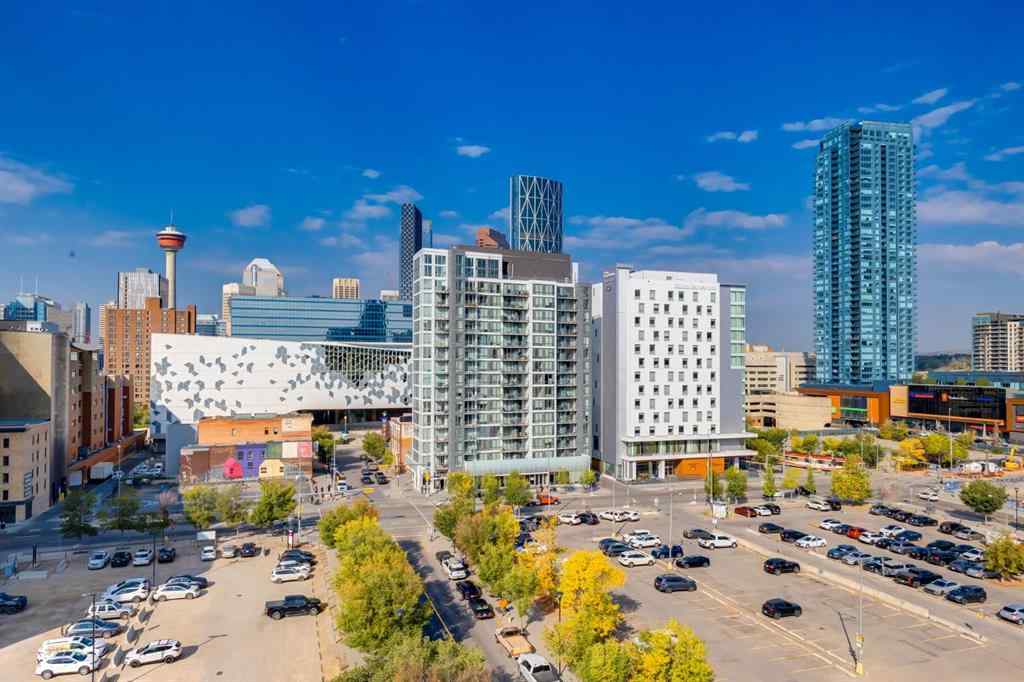MLS® A2259803 - Unit #513 535 8 Avenue SE in Downtown East Village Calgary, Residential