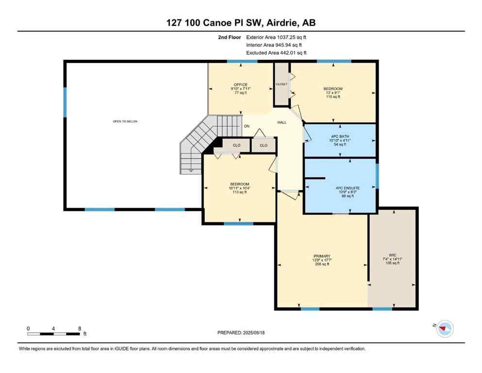MLS® A2259815 - 127 Canoe Place SW in Canals Airdrie, Residential