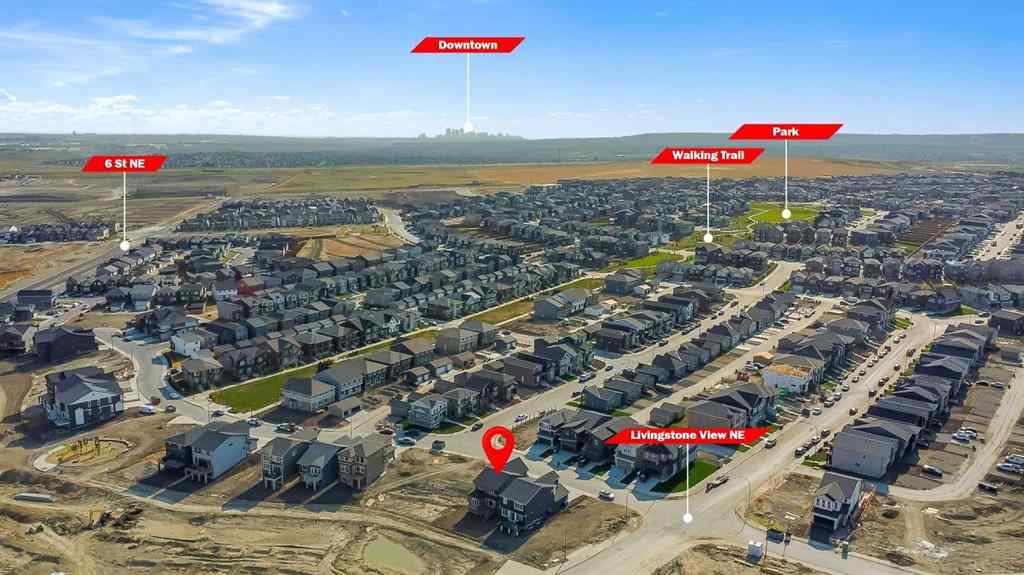 MLS® A2259919 - 170 Herron Way NE in Livingston Calgary, Residential