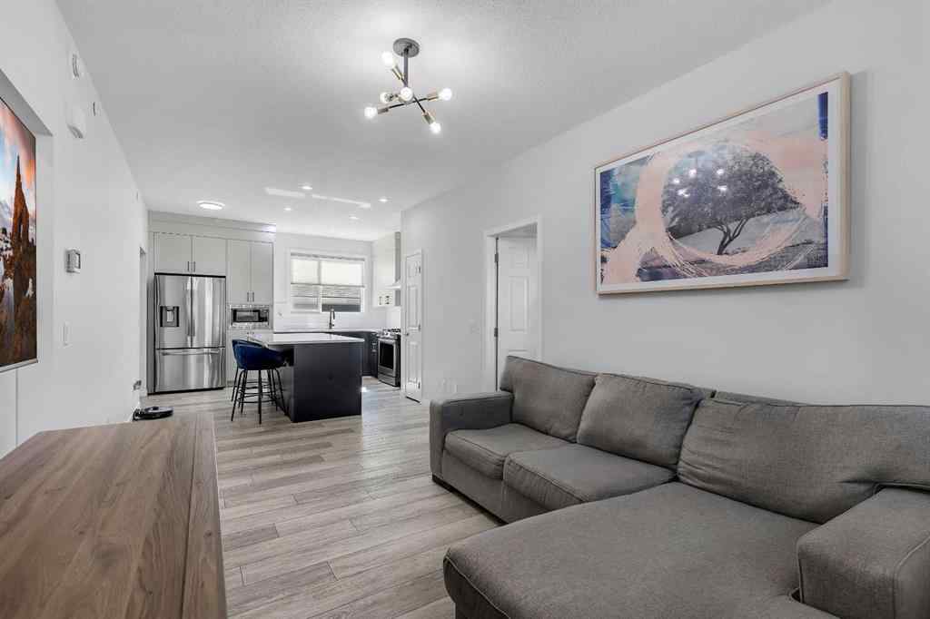 MLS® A2259921 - 21 Lucas Rise NW in Livingston Calgary, Residential