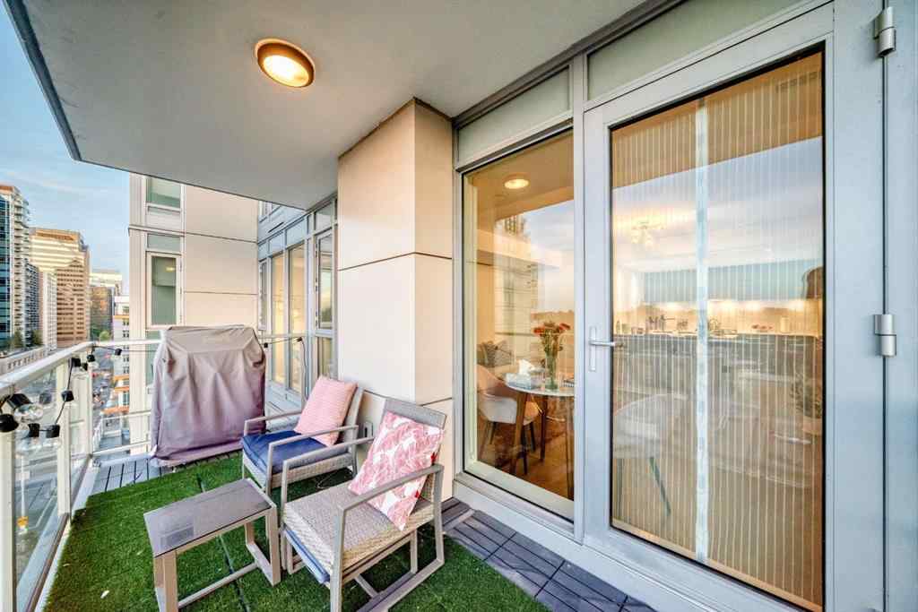 MLS® A2259931 - Unit #1004 1025 5 Avenue SW in Downtown West End Calgary, Residential