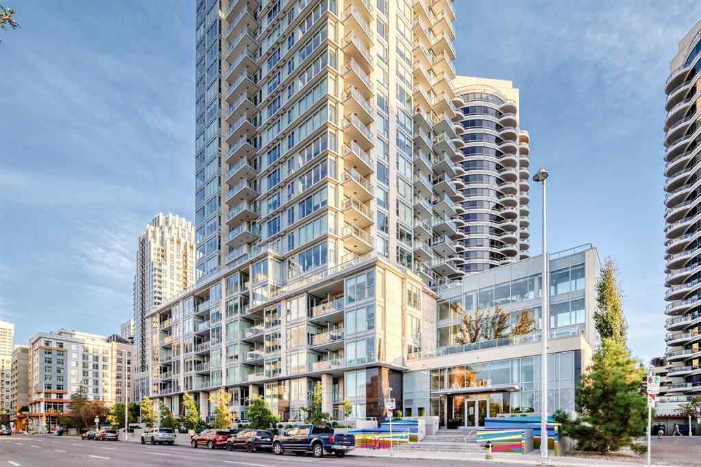 MLS® A2259931 - Unit #1004 1025 5 Avenue SW in Downtown West End Calgary, Residential