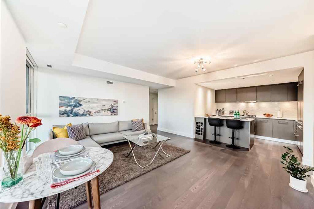 MLS® A2259931 - Unit #1004 1025 5 Avenue SW in Downtown West End Calgary, Residential