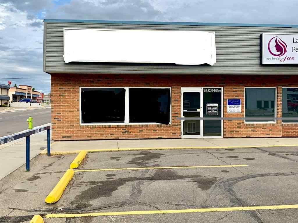 MLS® A2259932 - Unit #102 5229 50 Avenue  in Downtown Red Deer Red Deer, Commercial