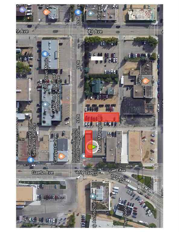 MLS® A2259932 - Unit #102 5229 50 Avenue  in Downtown Red Deer Red Deer, Commercial