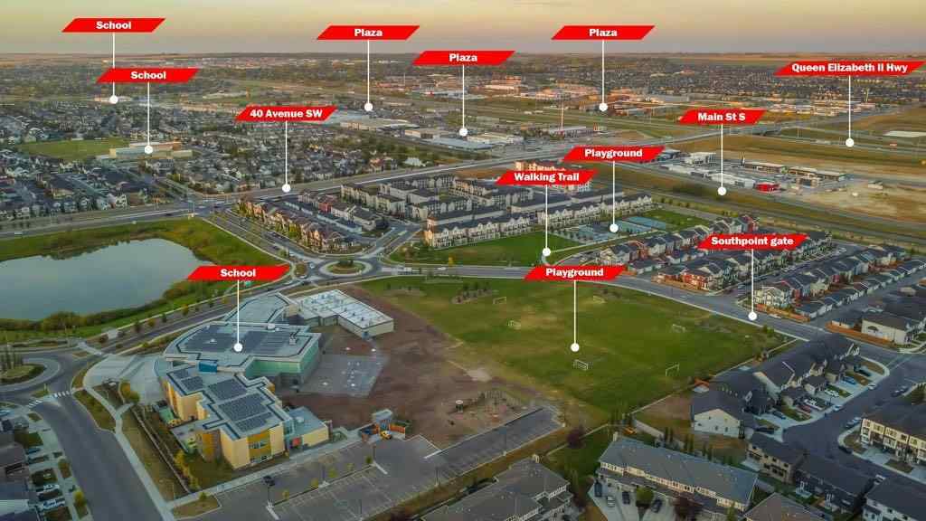 MLS® A2259938 - 425 South Point Glen SW in South Point Airdrie, Residential