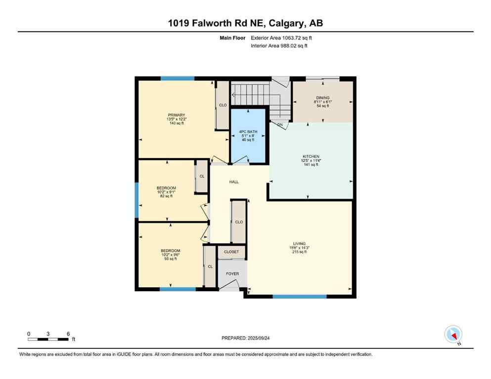 MLS® A2259961 - 1019 Falworth Road NE in Falconridge Calgary, Residential
