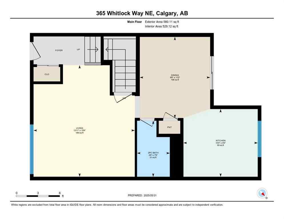 MLS® A2260006 - 365 Whitlock Way NE in Whitehorn Calgary, Residential
