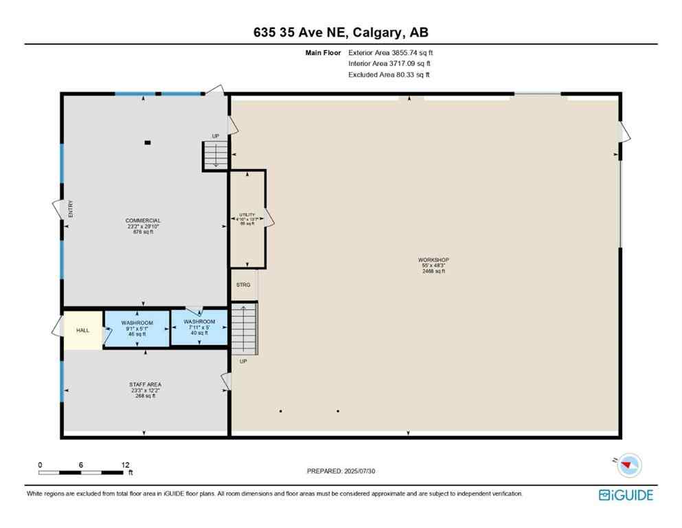 MLS® A2260051 - 635 35 Avenue NE in Greenview Industrial Park Calgary, Commercial