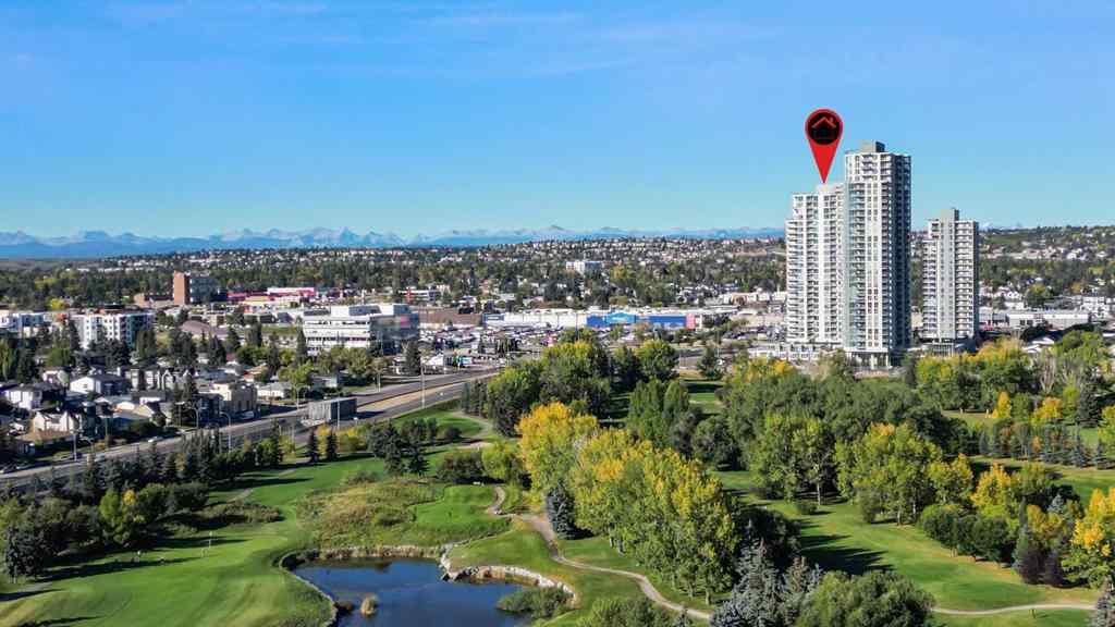 MLS® A2260065 - Unit #2404 77 Spruce Place SW in Spruce Cliff Calgary, Residential