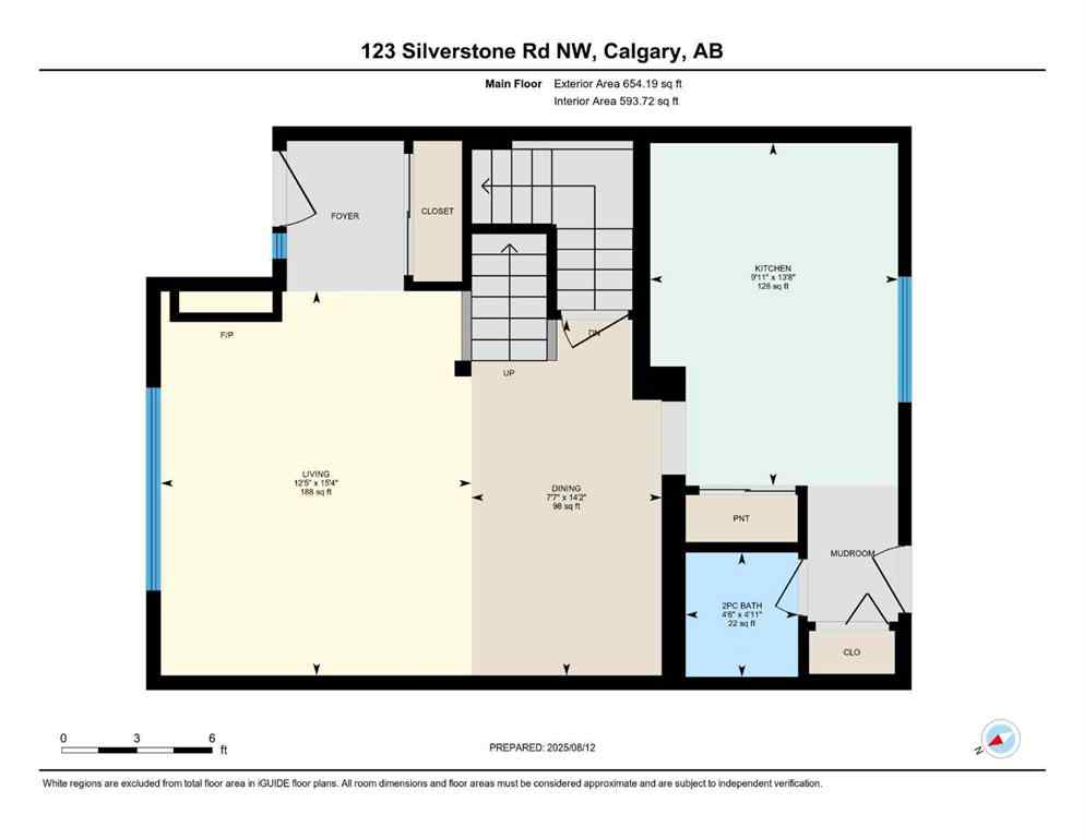 MLS® A2260070 - 123 Silverstone Road NW in Silver Springs Calgary, Residential