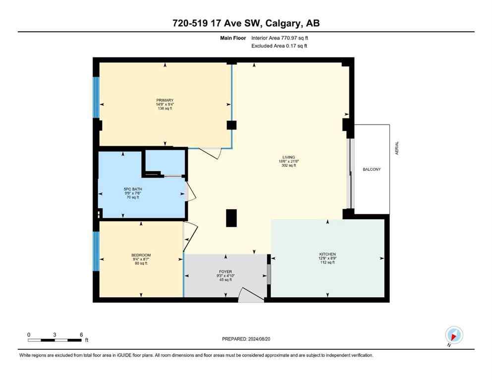 MLS® A2260071 - Unit #720 519 17th Avenue SW in Cliff Bungalow Calgary, Residential