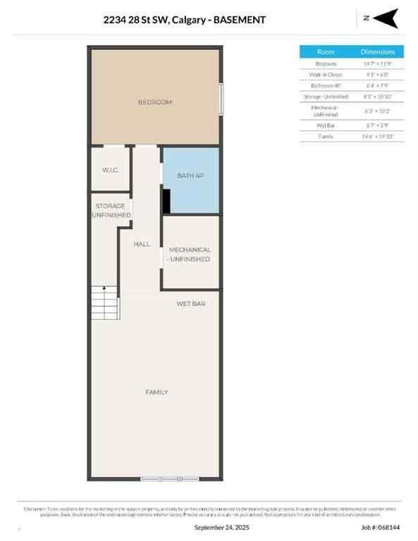 MLS® A2260146 - 2234 28 Street SW in Killarney/Glengarry Calgary, Residential