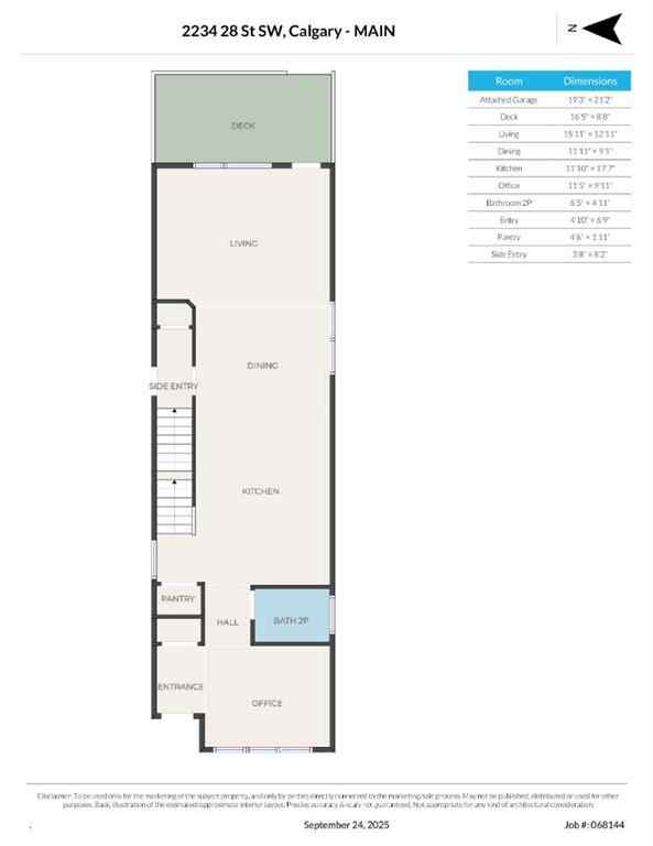 MLS® A2260146 - 2234 28 Street SW in Killarney/Glengarry Calgary, Residential