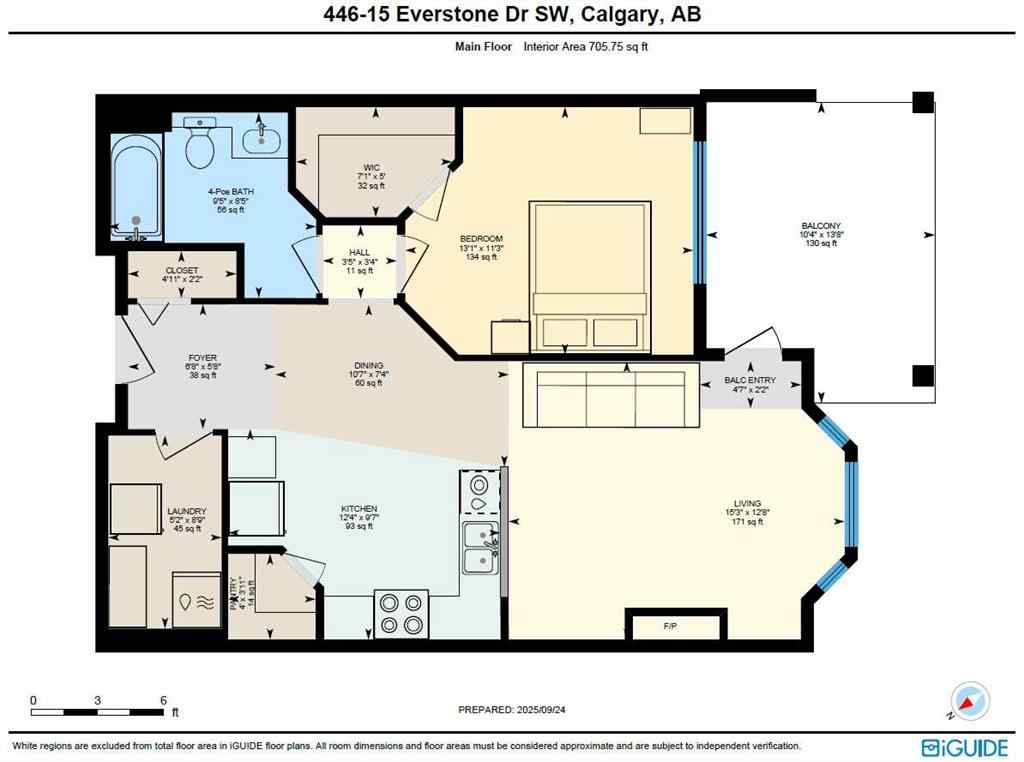 MLS® A2260169 - Unit #446 15 Everstone Drive SW in Evergreen Calgary, Residential