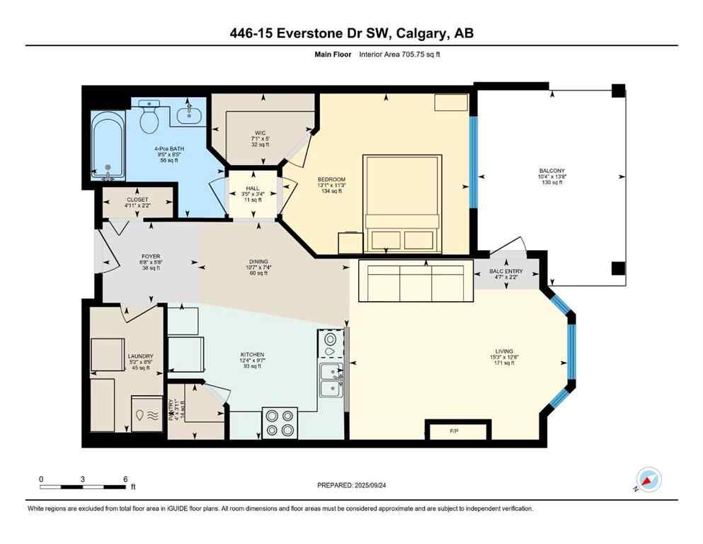 MLS® A2260169 - Unit #446 15 Everstone Drive SW in Evergreen Calgary, Residential