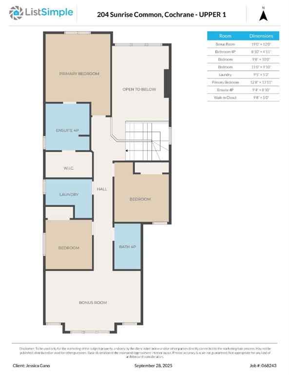 MLS® A2260174 - 204 Sunrise Common  in Sunset Ridge Cochrane, Residential