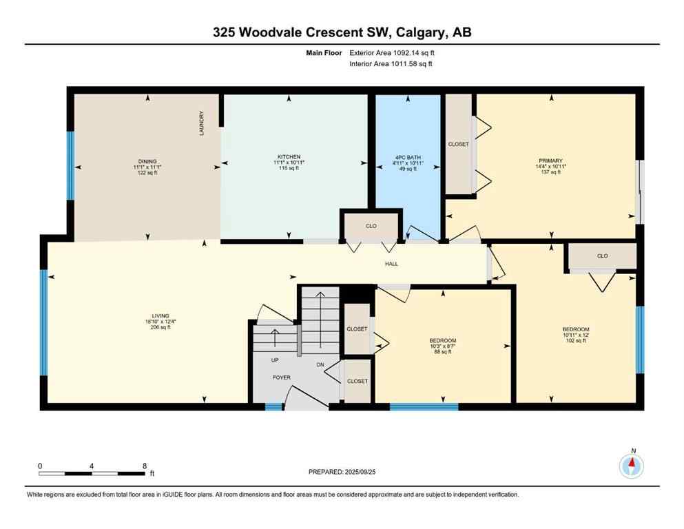 MLS® A2260226 - 325 Woodvale Crescent SW in Woodlands Calgary, Residential