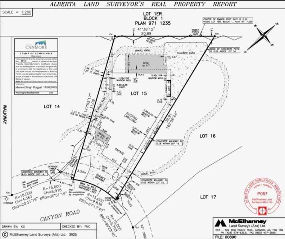 MLS® A2260273 - 15 Canyon Road  in Canyon Ridge Canmore, Residential