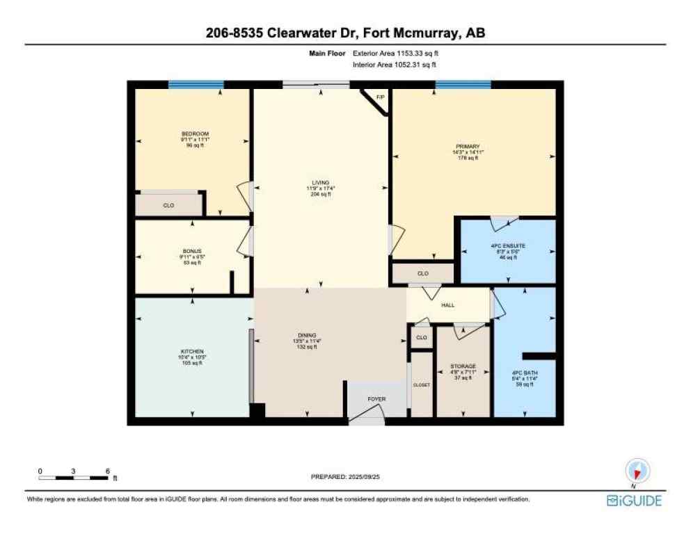 MLS® A2260323 - Unit #206 8535 Clearwater Drive  in Downtown Fort McMurray, Residential
