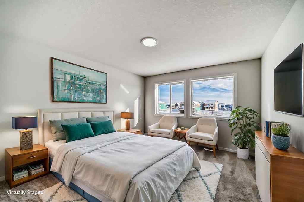 MLS® A2260335 - 374 Corner Glen Way NE in Cornerstone Calgary, Residential