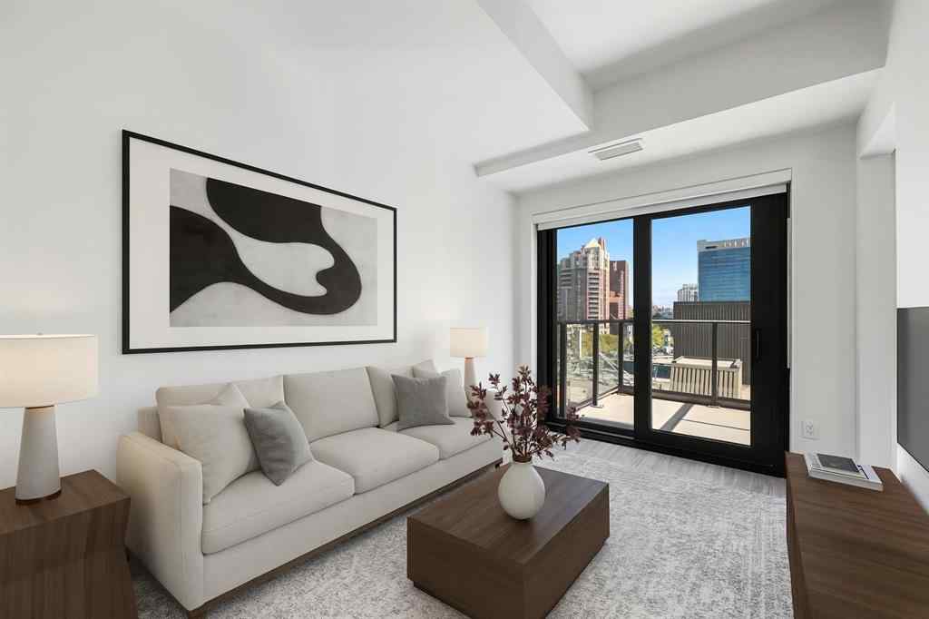 MLS® A2260365 - Unit #704 730 2 Avenue SW in Eau Claire Calgary, Residential