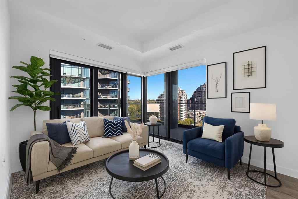 MLS® A2260412 - Unit #1102 730 2 Avenue SW in Eau Claire Calgary, Residential