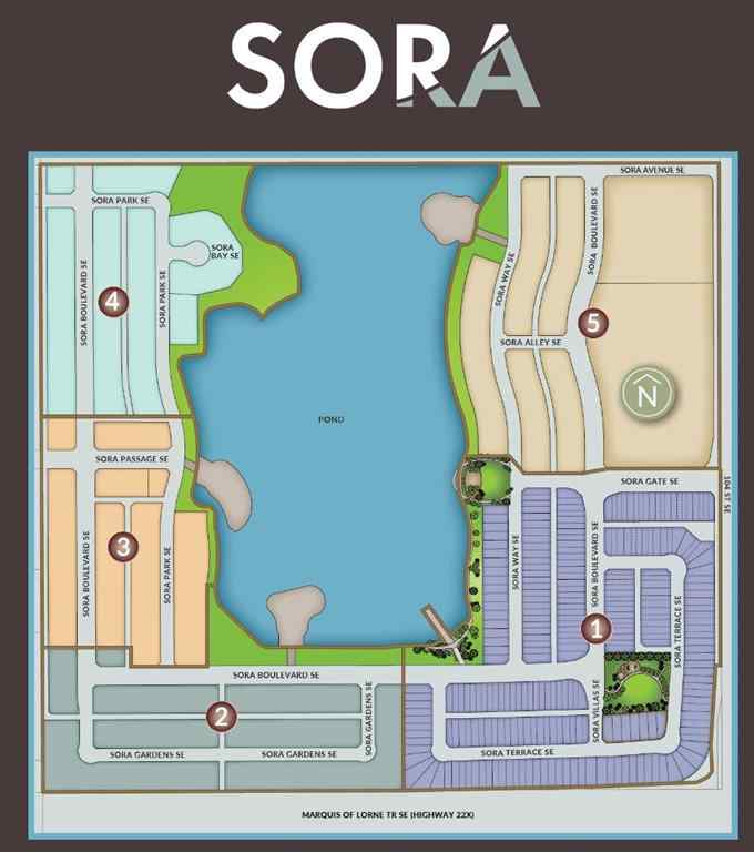 MLS&reg; # A2260463 - 267 Sora Terrace SE in Hotchkiss Calgary, Residential Open Houses