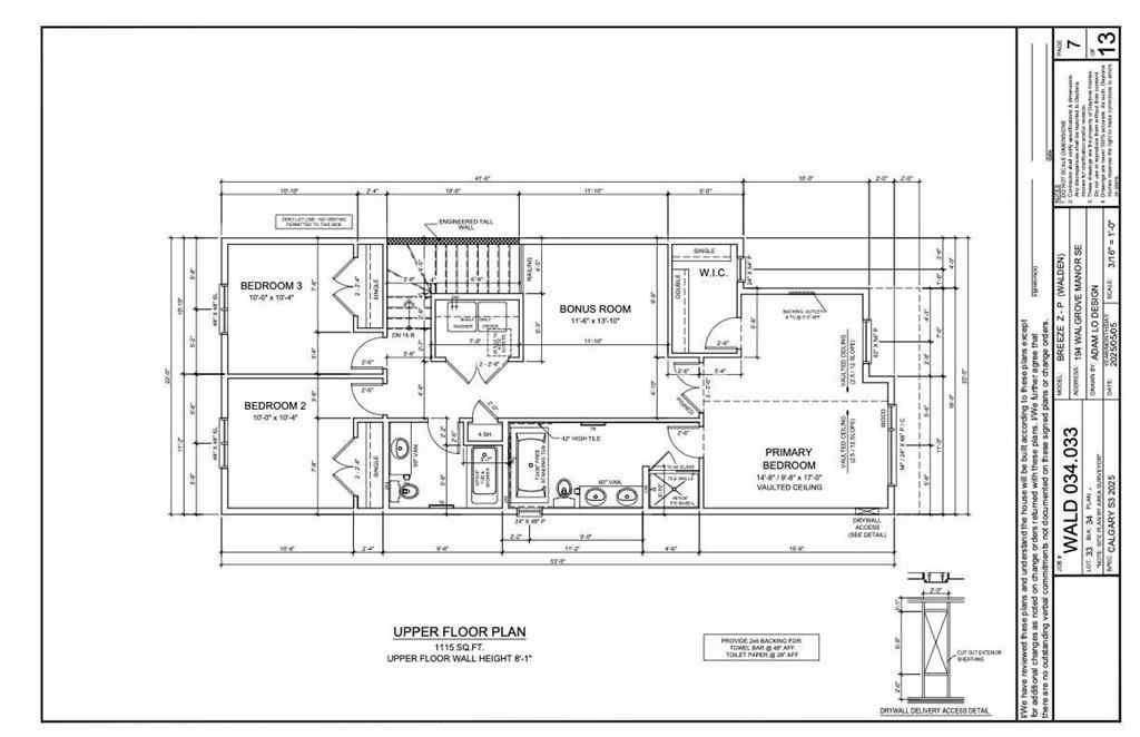 MLS® A2260497 - 194 Walgrove Manor SE in Walden Calgary, Residential
