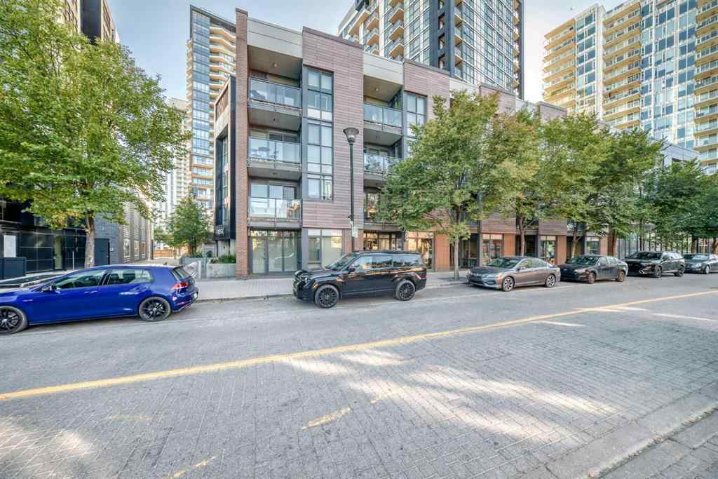 MLS® A2260506 - Unit #423 619 Confluence Way SE in Downtown East Village Calgary, Residential