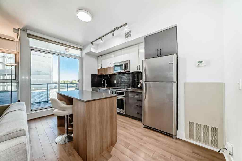 MLS® A2260506 - Unit #423 619 Confluence Way SE in Downtown East Village Calgary, Residential