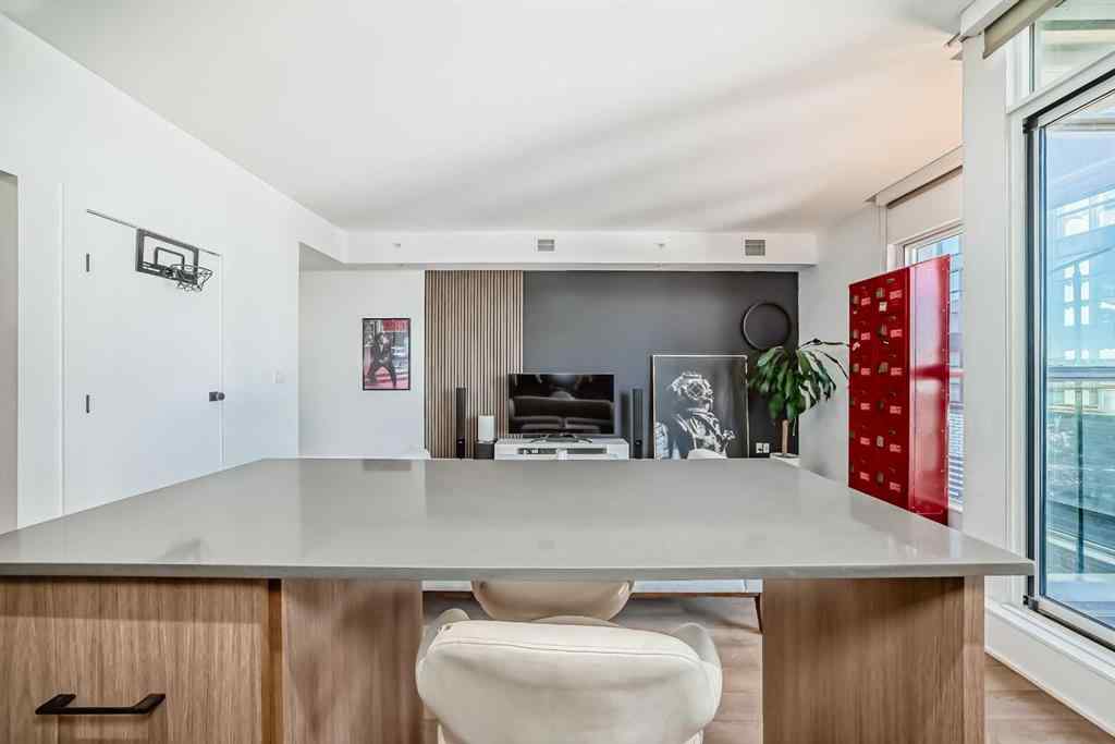 MLS® A2260506 - Unit #423 619 Confluence Way SE in Downtown East Village Calgary, Residential